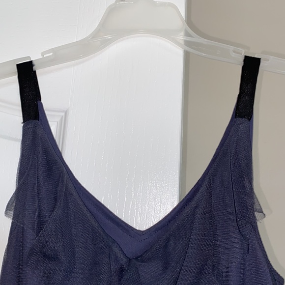 Like New ! Dark Blue Dress - Picture 3 of 4